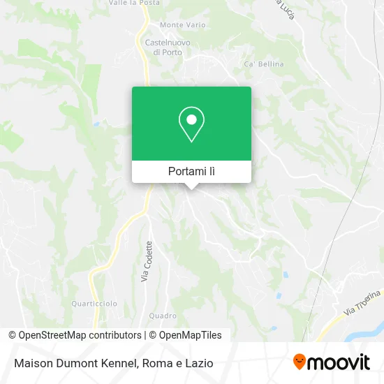 Mappa Maison Dumont Kennel