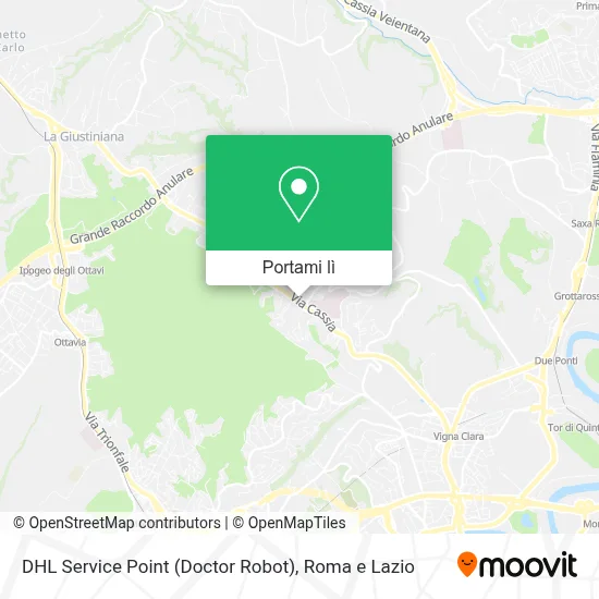 Mappa DHL Service Point (Doctor Robot)