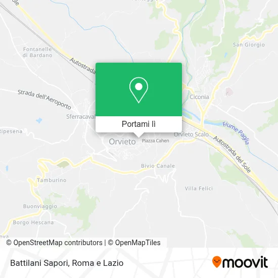 Mappa Battilani Sapori