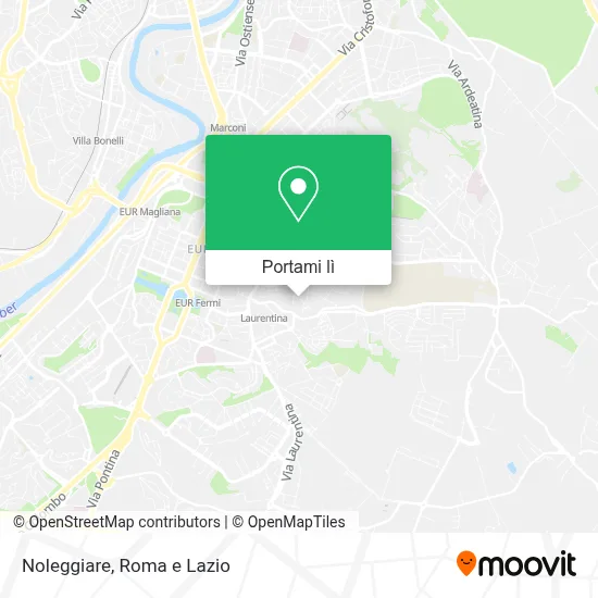 Mappa Noleggiare