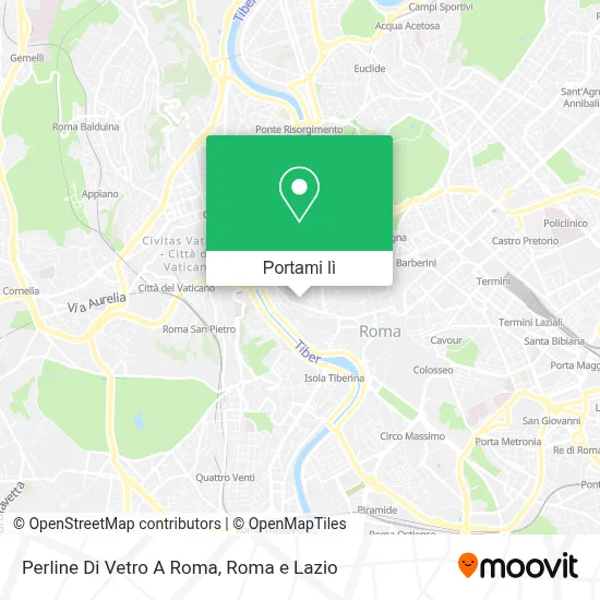 Mappa Perline Di Vetro A Roma