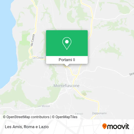 Mappa Les Amis