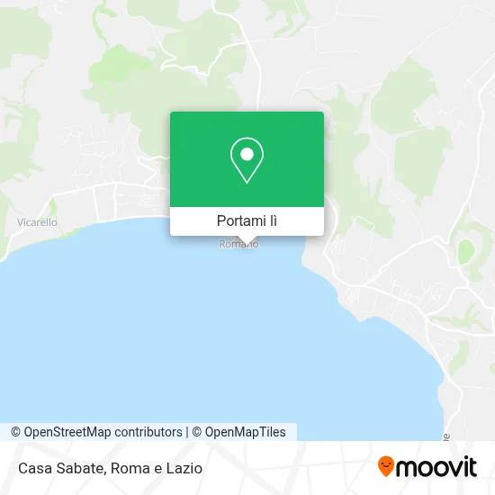 Mappa Casa Sabate