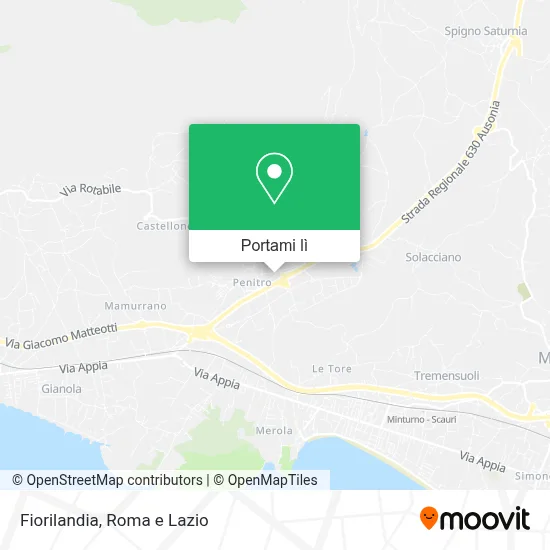 Mappa Fiorilandia