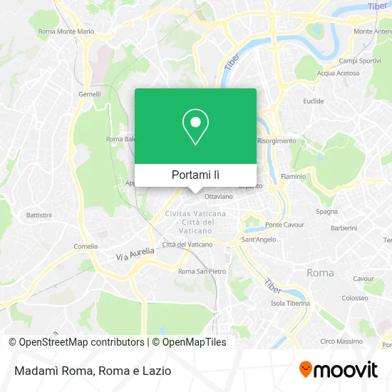 Mappa Madamì Roma