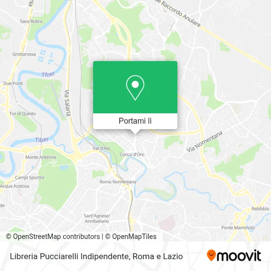 Mappa Libreria Pucciarelli Indipendente