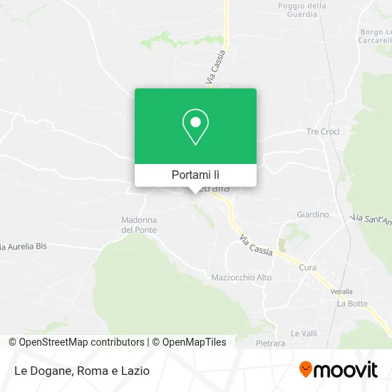 Mappa Le Dogane