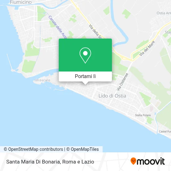 Mappa Santa Maria Di Bonaria