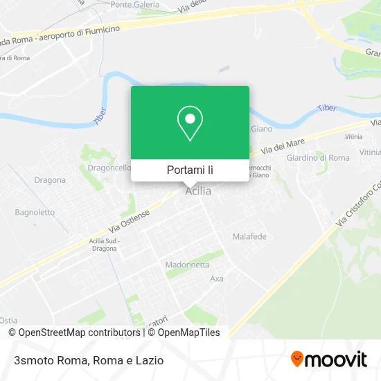 Mappa 3smoto Roma