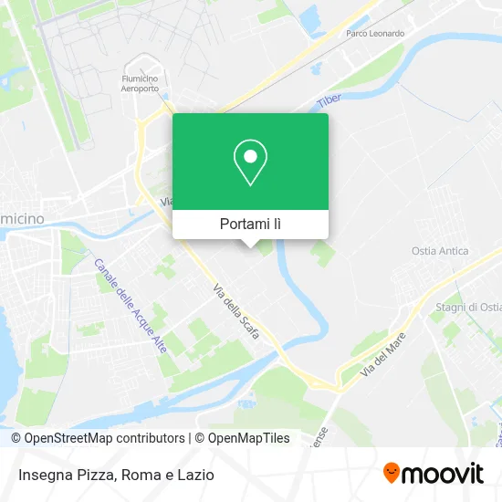 Mappa Insegna Pizza