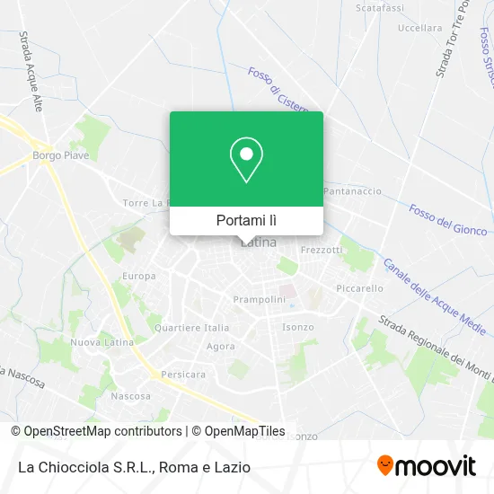 Mappa La Chiocciola S.R.L.