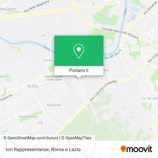 Mappa Iori Rappresentanze