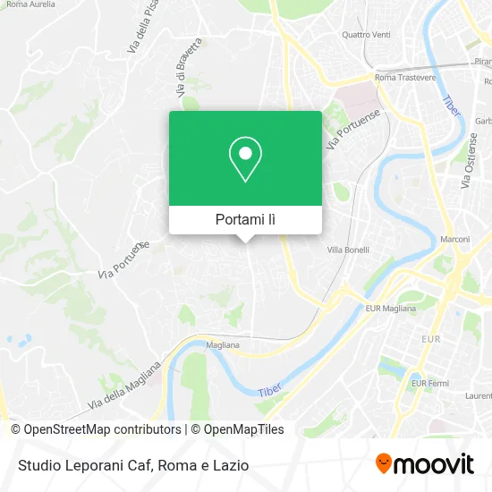 Mappa Studio Leporani Caf