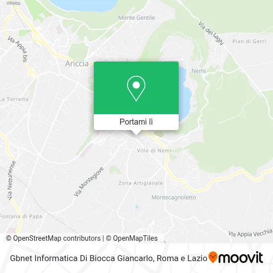 Mappa Gbnet Informatica Di Biocca Giancarlo