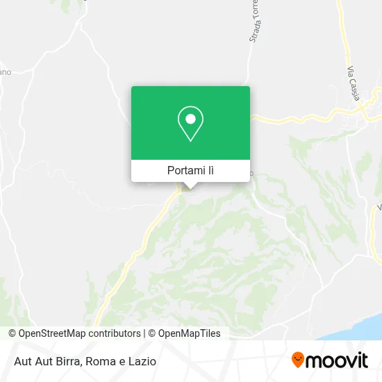 Mappa Aut Aut Birra