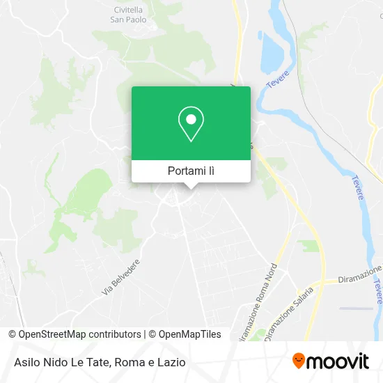 Mappa Asilo Nido Le Tate