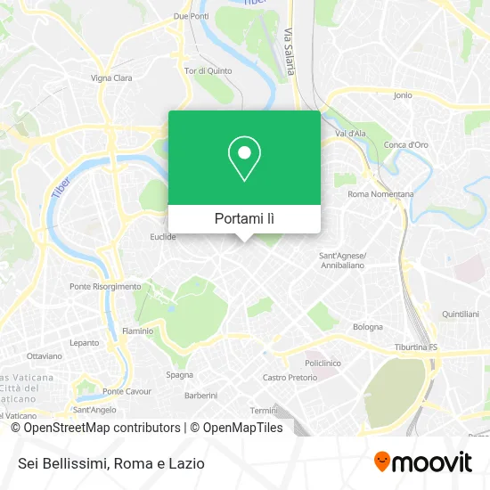 Mappa Sei Bellissimi