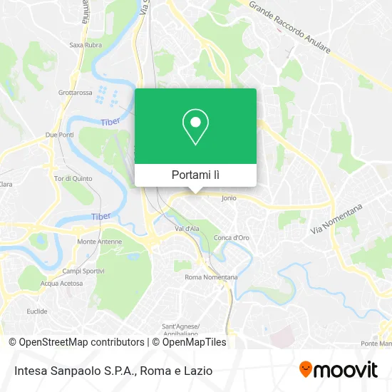 Mappa Intesa Sanpaolo S.P.A.