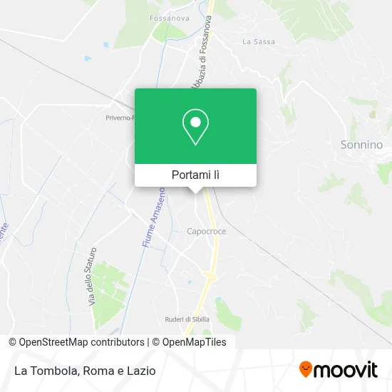 Mappa La Tombola