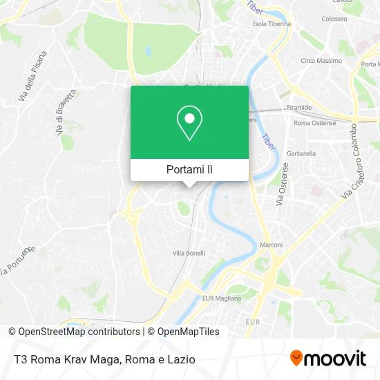 Mappa T3 Roma Krav Maga