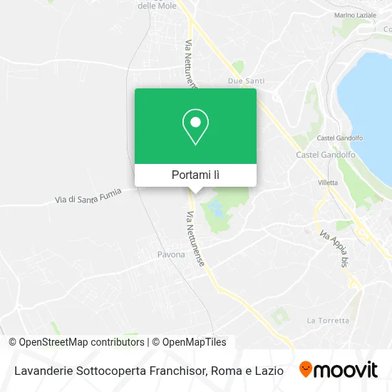 Mappa Lavanderie Sottocoperta Franchisor