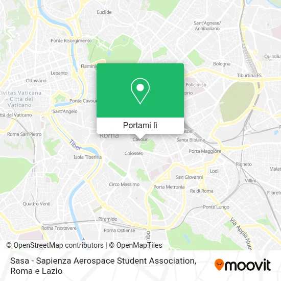 Mappa Sasa - Sapienza Aerospace Student Association