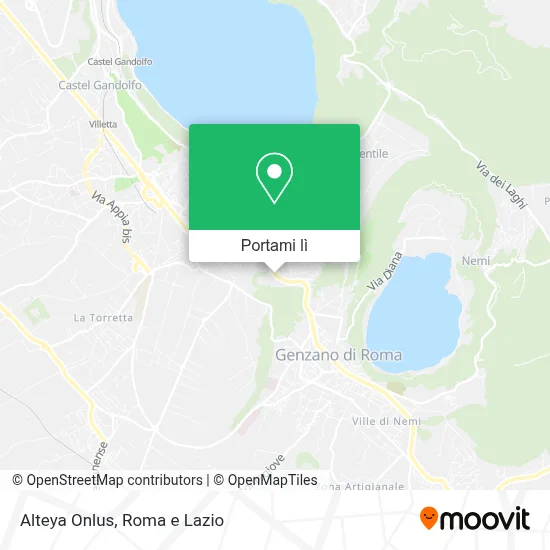 Mappa Alteya Onlus