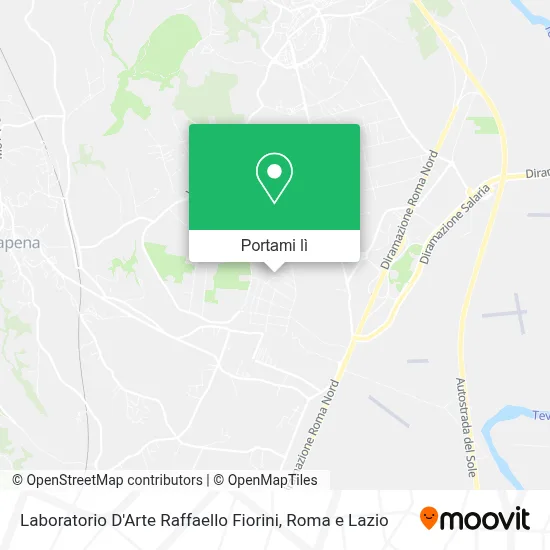 Mappa Laboratorio D'Arte Raffaello Fiorini