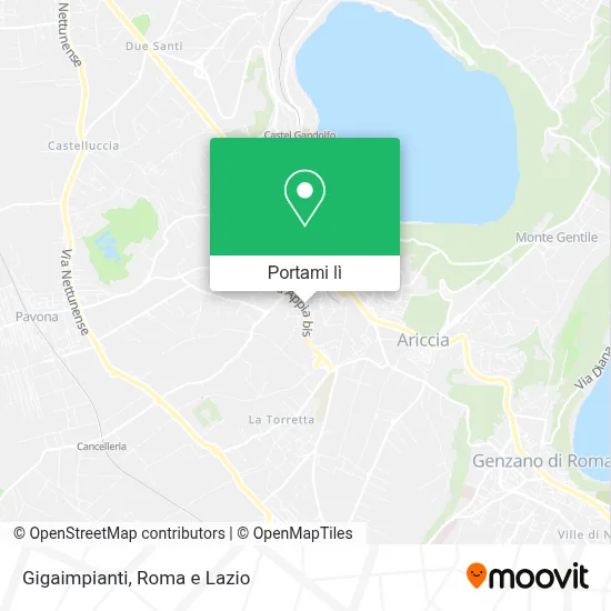 Mappa Gigaimpianti