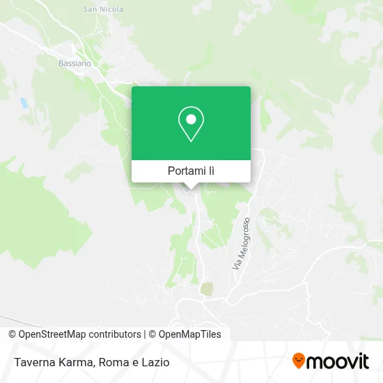 Mappa Taverna Karma