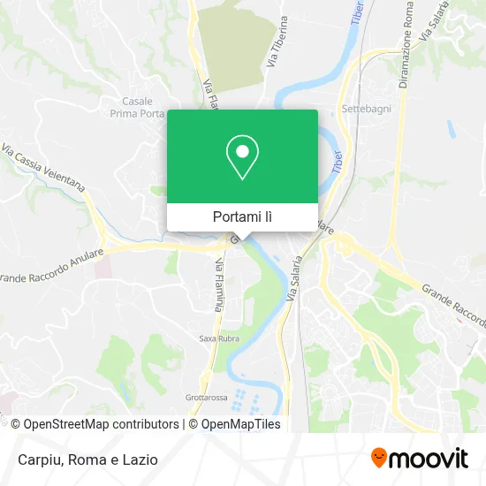 Mappa Carpiu