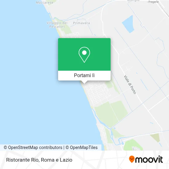 Mappa Ristorante Rio