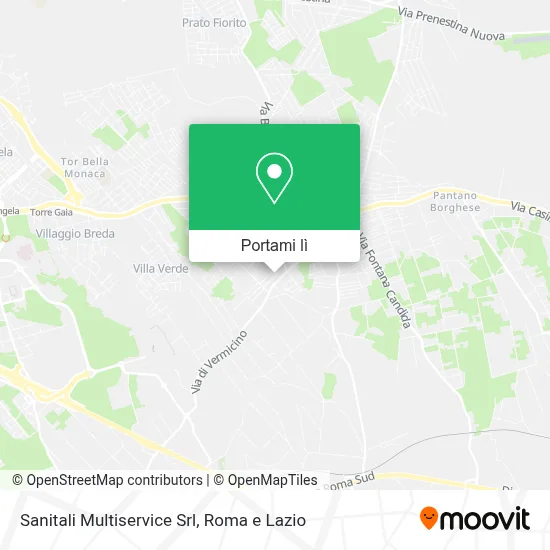 Mappa Sanitali Multiservice Srl