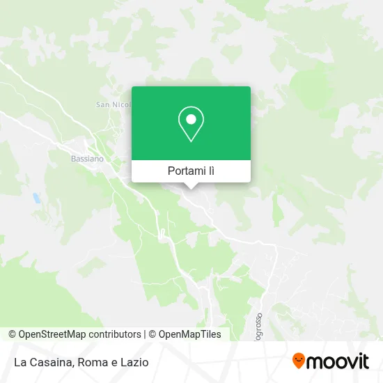 Mappa La Casaina