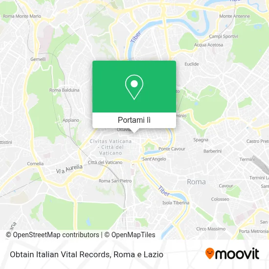 Mappa Obtain Italian Vital Records