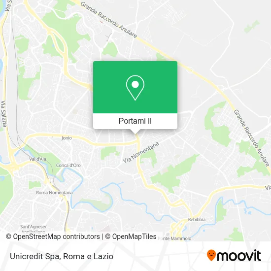 Mappa Unicredit Spa