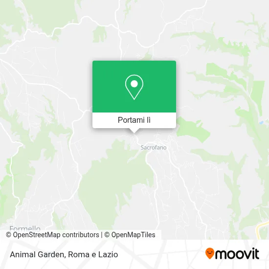 Mappa Animal Garden