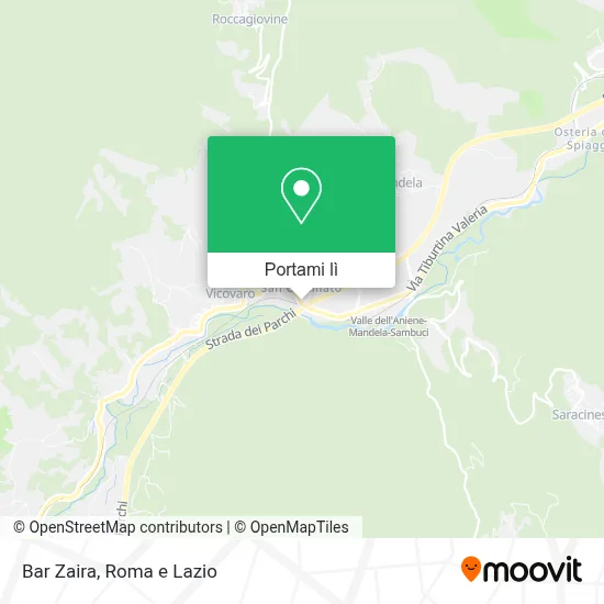 Mappa Bar Zaira
