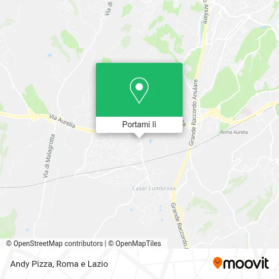 Mappa Andy Pizza