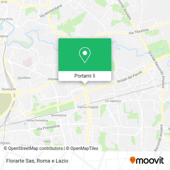 Mappa Florarte Sas