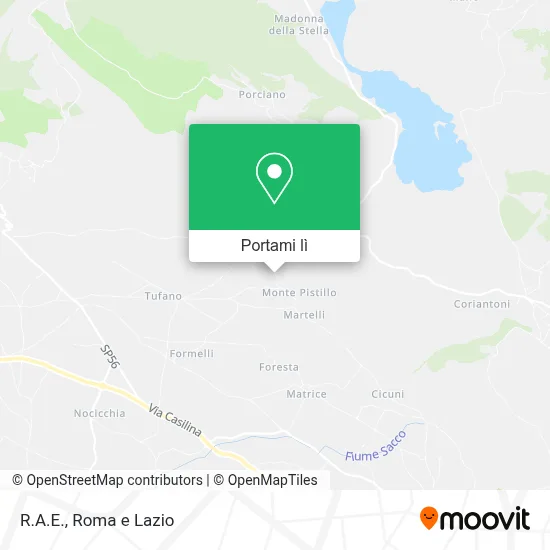 Mappa R.A.E.