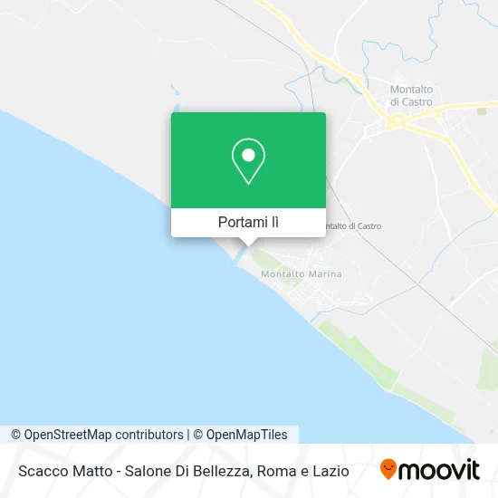 Mappa Scacco Matto - Salone Di Bellezza