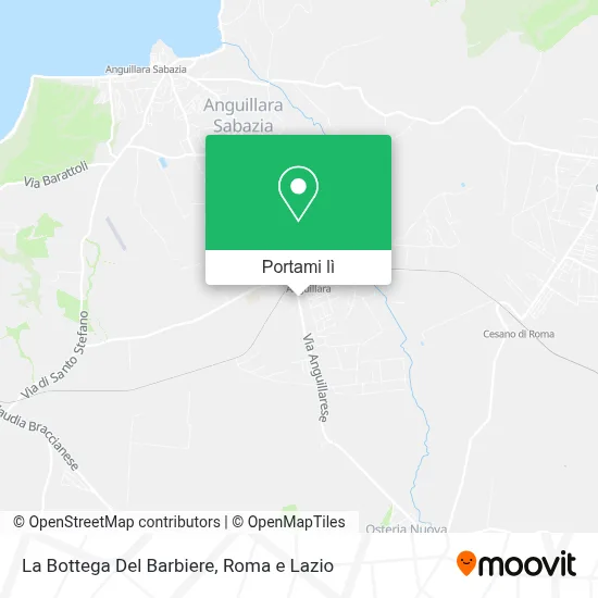 Mappa La Bottega Del Barbiere
