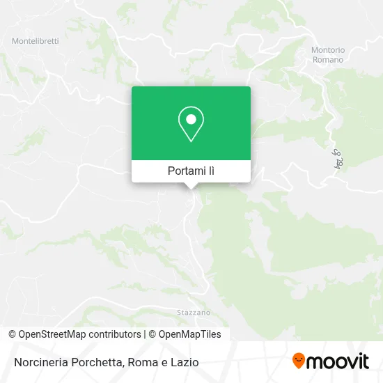 Mappa Norcineria Porchetta