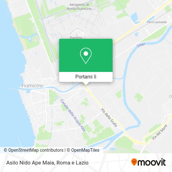 Mappa Asilo Nido Ape Maia