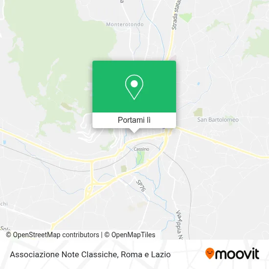 Mappa Associazione Note Classiche