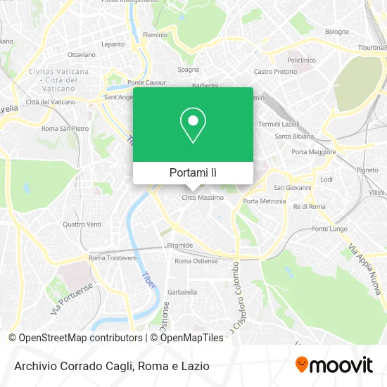 Mappa Archivio Corrado Cagli
