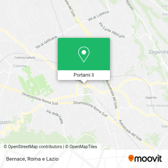 Mappa Bernace