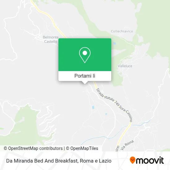 Mappa Da Miranda Bed And Breakfast