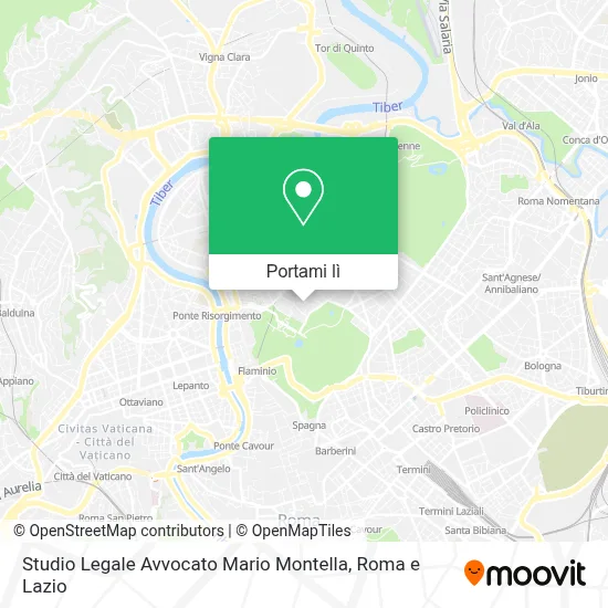 Mappa Studio Legale Avvocato Mario Montella